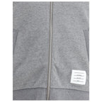 Thom Browne Gray Cotton Sweatshirt