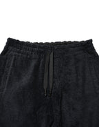 Dolce & Gabbana Black Cotton Logo Men Jogger Sweatpants Pants