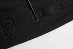 Dolce & Gabbana Black Cotton DG Logo Men Jogger Pants