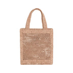 Chloé Brown Raffia Shoulder Bag