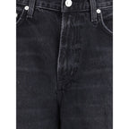 Citizens of Humanity Black Recycled Cotton High-Waisted Jean