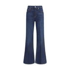 Citizens of Humanity Blue Cotton Flared Jeans