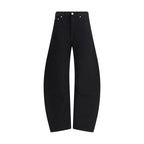 Agolde Black Recycled Cotton High-Waisted Jean