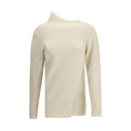 Di Stavnitser White Cashmere Sweatshirt