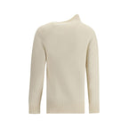 Di Stavnitser White Cashmere Sweatshirt