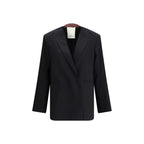Di Stavnitser Black Polyester Blazer