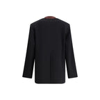 Di Stavnitser Black Polyester Blazer