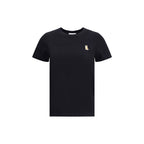 Maison Kitsuné Black Cotton T-Shirt