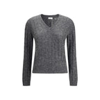 Brunello Cucinelli Gray Mohair Sweatshirt