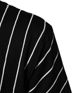 Dolce & Gabbana Black Cotton Polka Dots Round Neck T-shirt