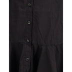 Ganni Black Cotton Casual Dress