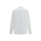 Alexander McQueen White Cotton Dress Shirt