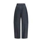 Alexander Wang Black Cotton Casual Pants