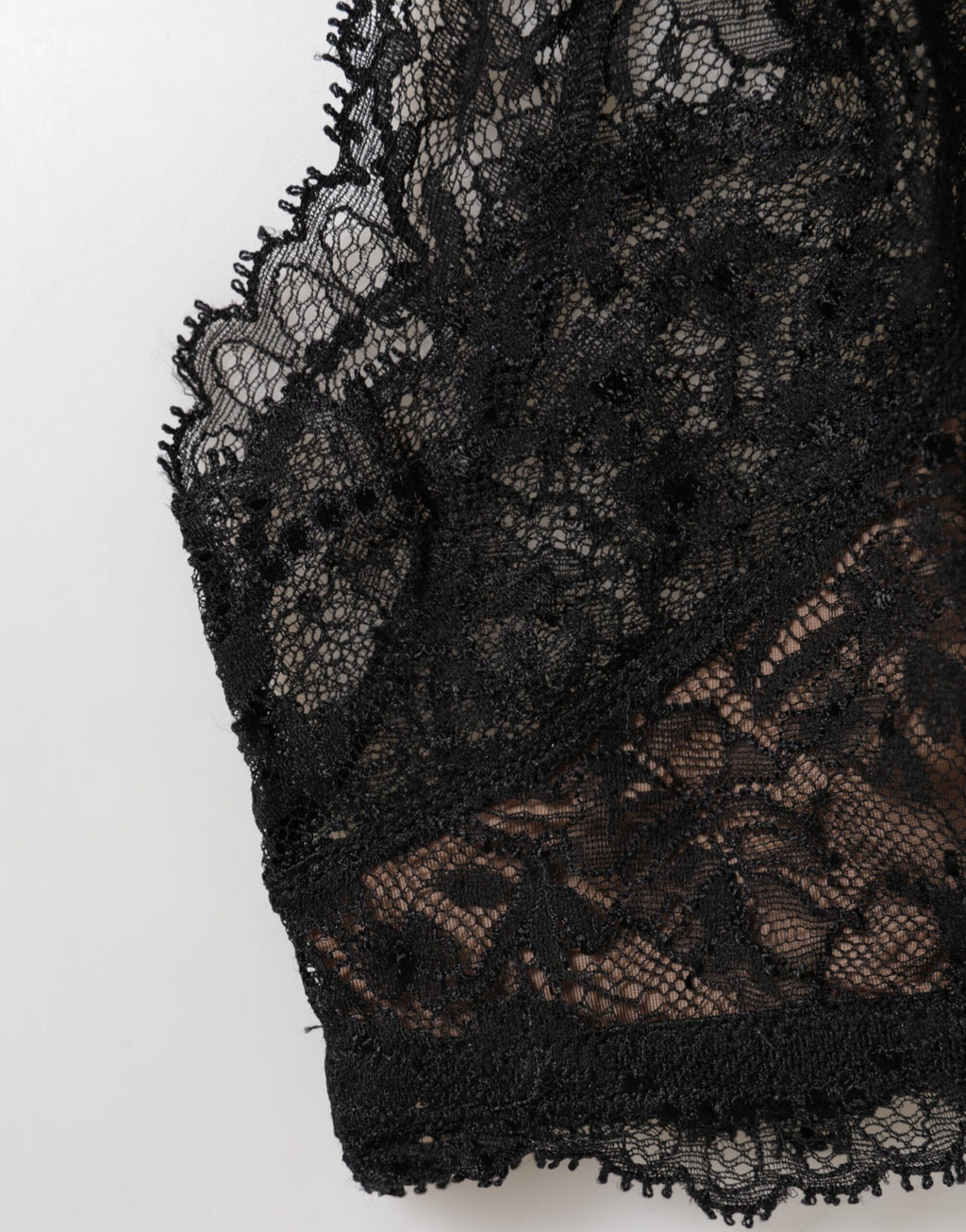 Dolce & Gabbana Black Floral Lace Mesh High Brief Panty  Underwear