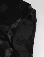Dolce & Gabbana Black Silk Stretch High Waist Girdle Underwear