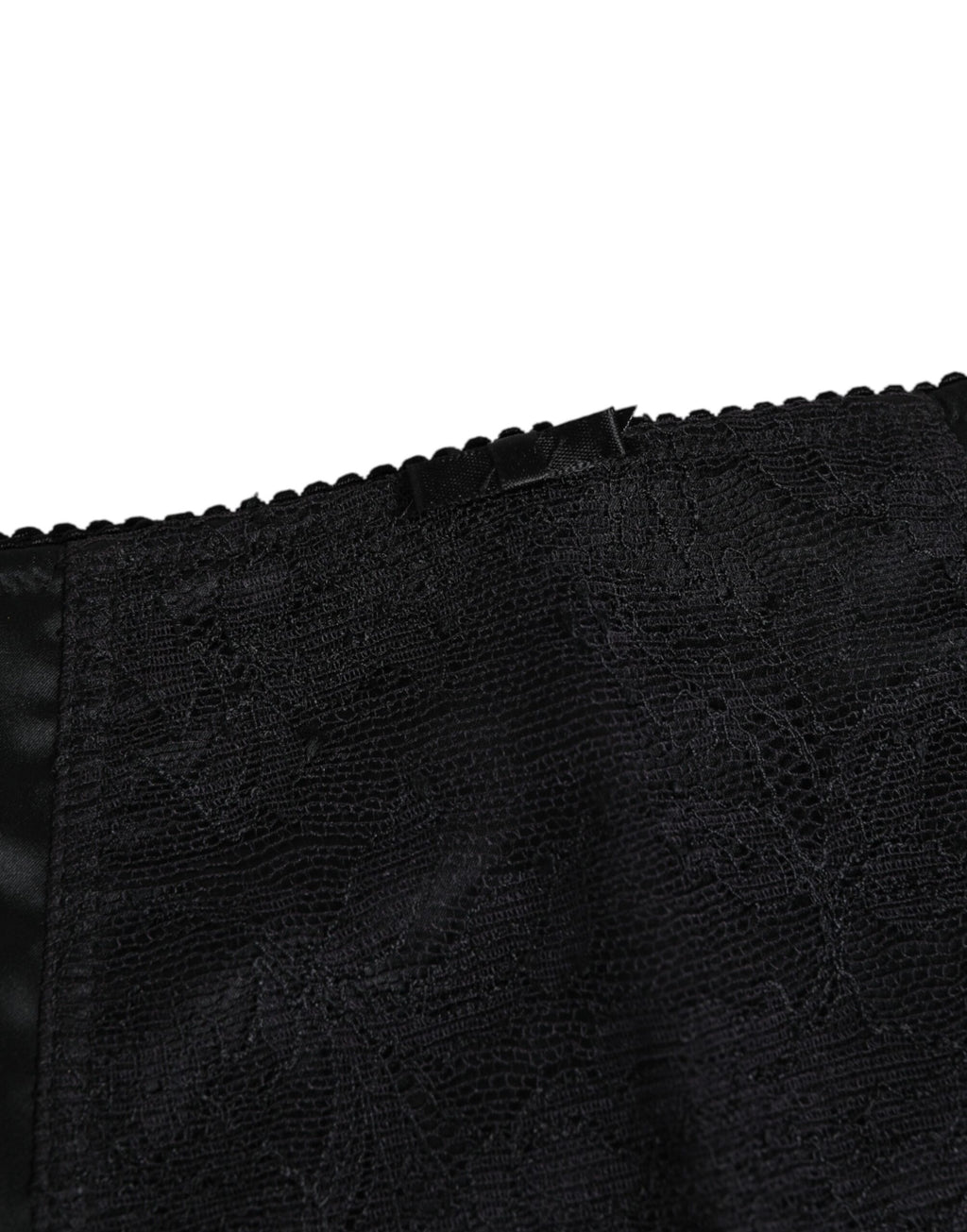 Dolce & Gabbana Black Silk Stretch Slip Cycling Women Underwear