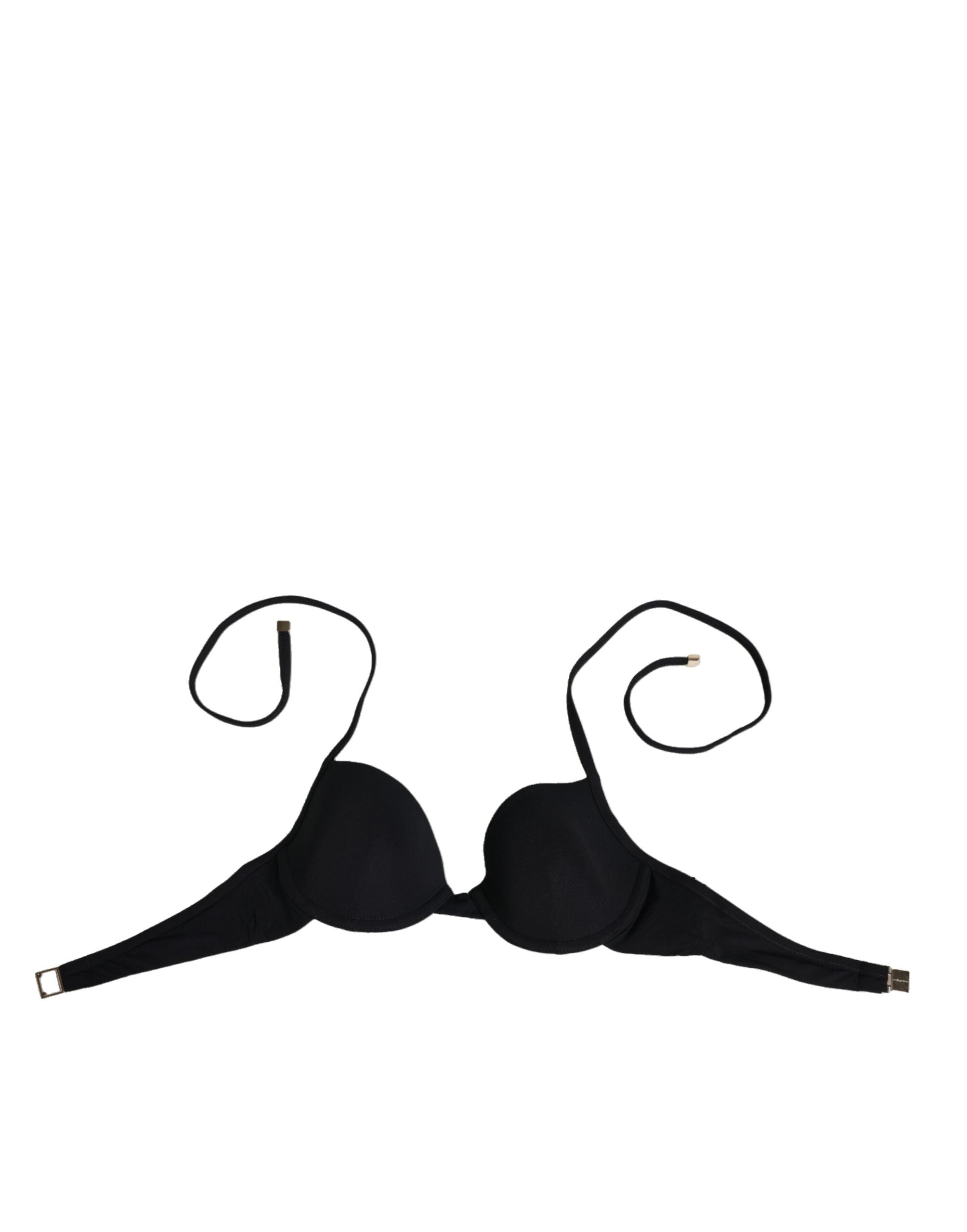 Dolce & Gabbana Black Underwire Push Up Balconette Bra Underwear