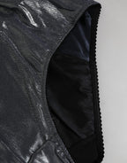 Dolce & Gabbana Gray Silk Stretch Slip Girdle Panty Underwear