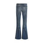 Coperni Blue Polyester Flared Jeans