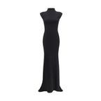 Jacquemus Black Viscose Cocktail Dress