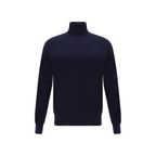 Brunello Cucinelli Blue Cashmere Cashmere Sweater