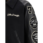 Golden Goose Black Fleece Wool Bomber
