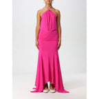 The Attico Fuchsia Jersey Cocktail Dress