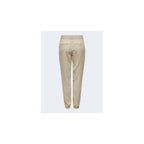 Only Beige Viscose Casual Pants