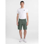 Replay Green Cotton Bermuda Shorts
