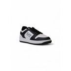 EA7 Emporio Armani Black And White Polyester Athletic Sneakers