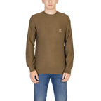 Hugo Boss Green Cotton Sweatshirt