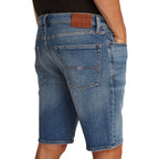 Tommy Hilfiger Jeans Blue Recycled Cotton Bermuda Shorts