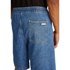 Calvin Klein Jeans Blue Cotton Bermuda Shorts