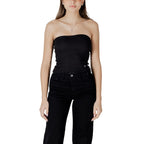 Calvin Klein Jeans Black Recycled Cotton Top