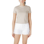Calvin Klein Jeans Beige Recycled Cotton T-Shirt