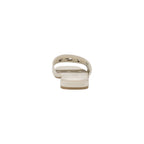 Guess Cream Leather Sandal