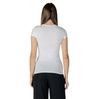 Guess White Cotton T-Shirt