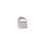 Alviero Martini Prima Classe White Polyethylene Slipper