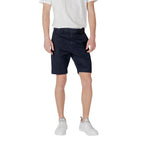 Antony Morato Blue Cotton Bermuda