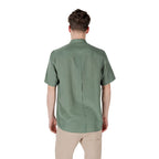 Antony Morato Green Lyocell Shortsleeve Shirt