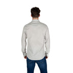 Armani Exchange Cream Cotton Shirt