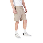 Replay Beige Cotton Bermuda Shorts