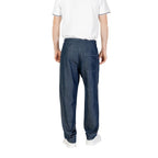 Replay Blue Cotton Casual Pants