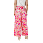 Only Multicolor Recycled Polyester Casual Pants