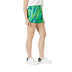 Only Green Viscose Shorts