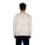 Jack Jones White Cotton Sweatshirt
