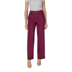 Street One Purple Viscose Casual Pants