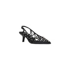 ASH Black Leather High Heel