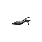 ASH Black Leather High Heel