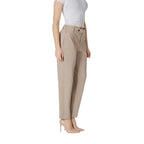 Street One Beige Viscose Pant